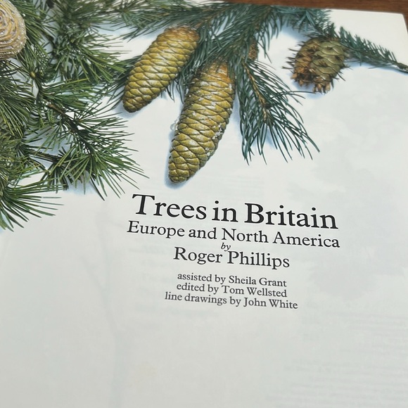 Vintage Hardcover Book 1978 Edition Trees In Britain, Europe And North America - Picture 3 of 16